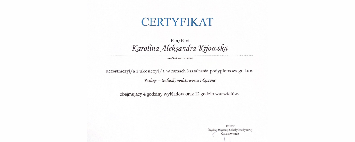 karolina-kijowska_certyfikat_peeling