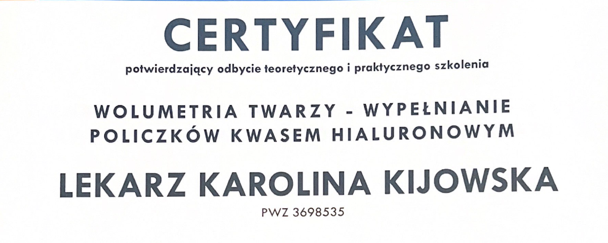 karolina-kijowska_certyfikat_wolumetria-twarzy